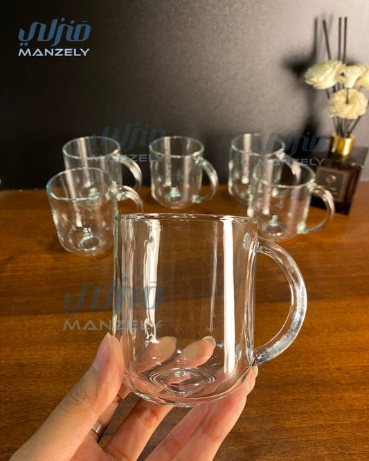 طقم شاي كراميل