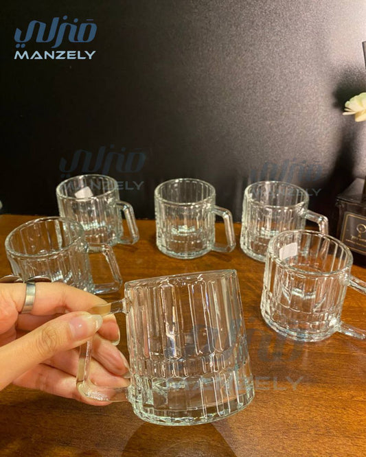 طقم شاي مارينو مضلع