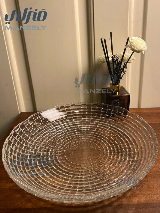 طبق فاكهه مربعات 33سم