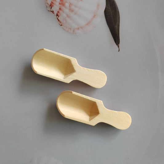 طقم جاروف توابل خشب بامبو