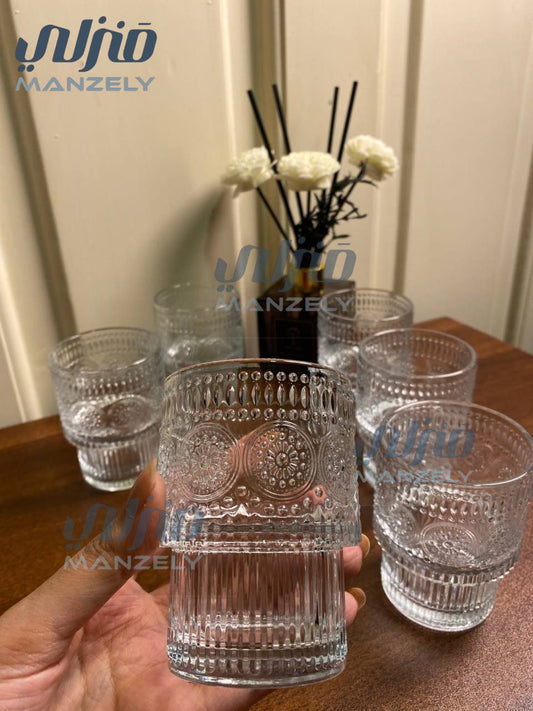 طقم كوب اندلسى 200مللى 6 قطع