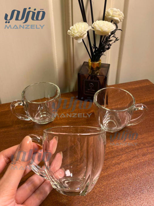 طقم شاى لافا 190 مللى 3 قطع