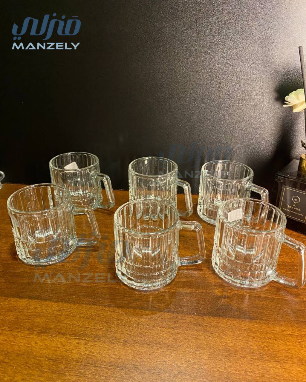 طقم شاي مارينو مضلع