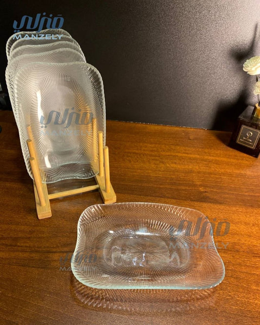 أطباق تسالي مخطط