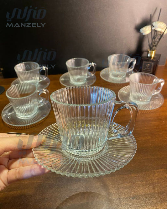 طقم شاى لاتينوس بالطبق