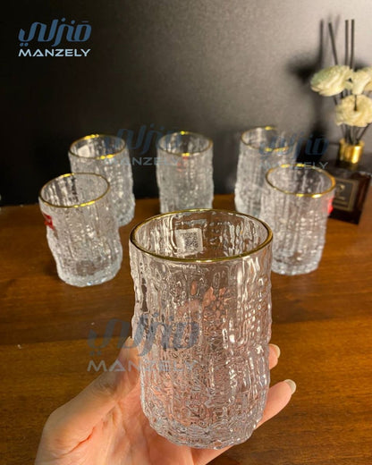 كوب محجر حرف جولد