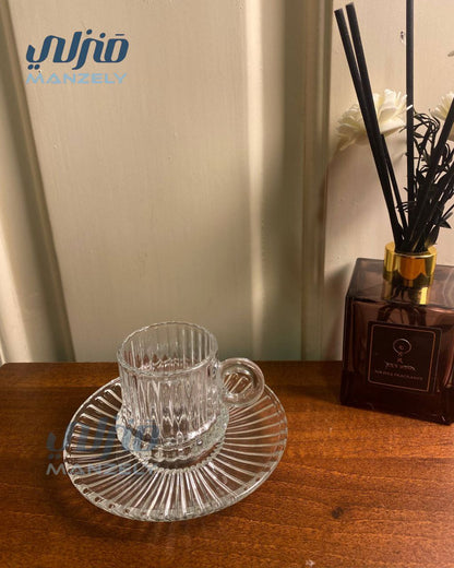 طقم قهوه روبوستا بالطبق