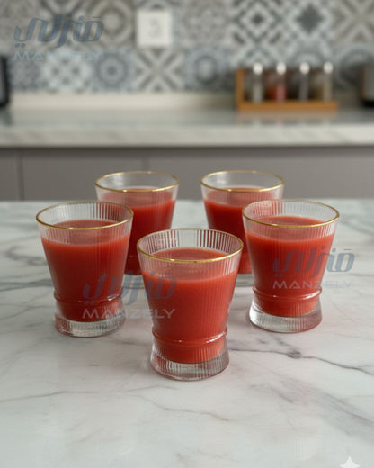 طقم كوب دايموند مضلع