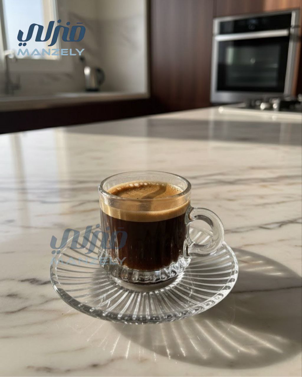 طقم قهوه روبوستا بالطبق