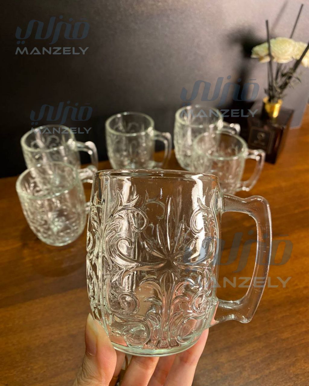 طقم شاي مزخرف