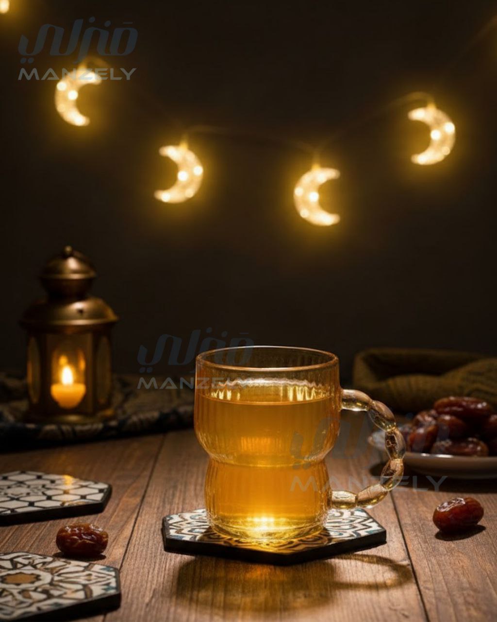 طقم مجات عسلى بأيد بابلز تكس