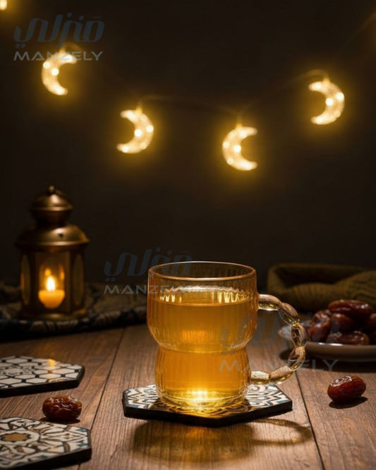 طقم مجات عسلى بأيد بابلز تكس