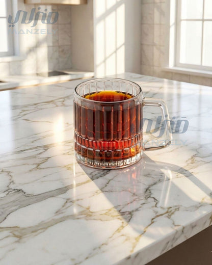 طقم شاي مارينو مضلع