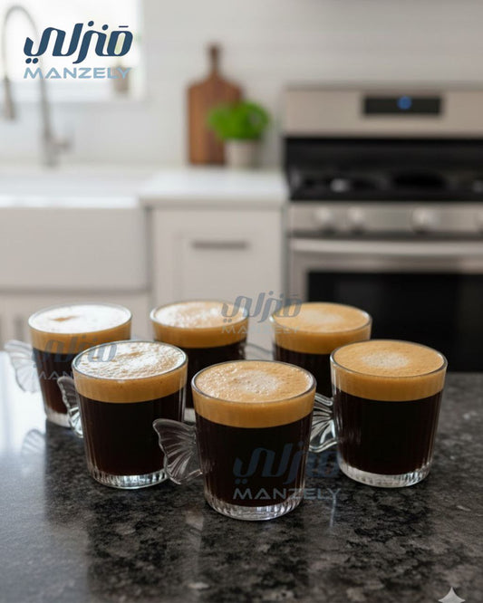طقم قهوه فراشه مستورد