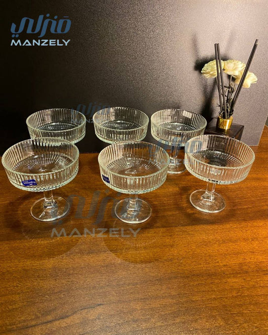 طقم كاسات جيلي و ايس كريم