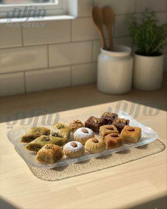 أطباق تسالي سكر