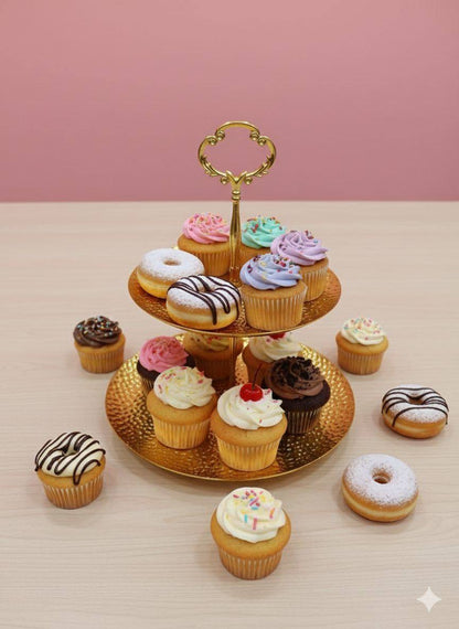 شيال معدني ثنائي ذهبي مستورد