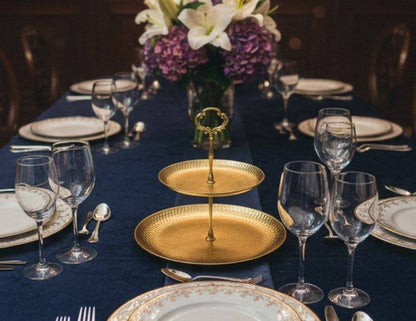 شيال معدني ثنائي ذهبي مستورد