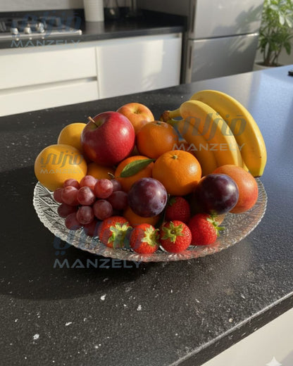 طبق فاكهه بيراميد