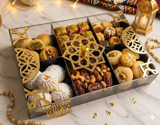 علبة كحك اكريليك اوسكار