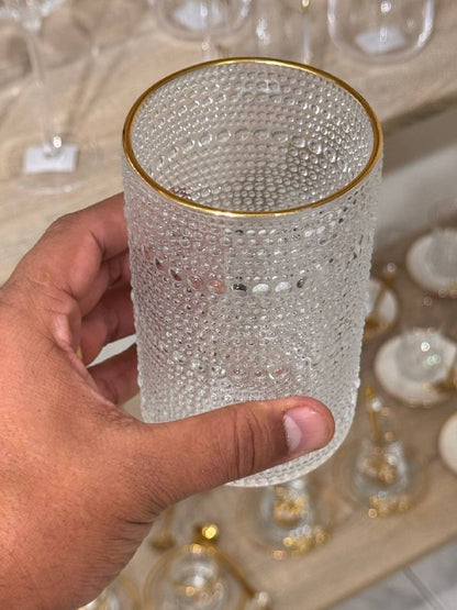 شوبات بابلز شفاف اطار جولد