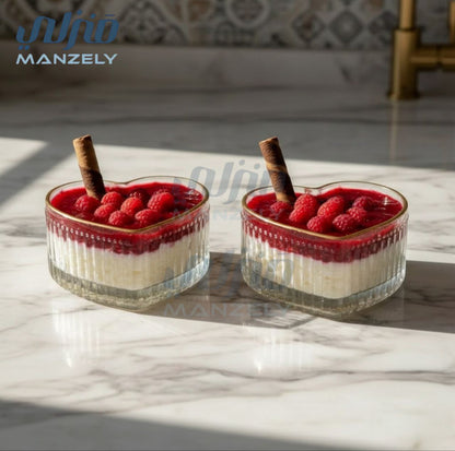 طقم بولات قلوب مستورد إطار جولد