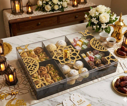 علبة كحك اكريليك اوسكار