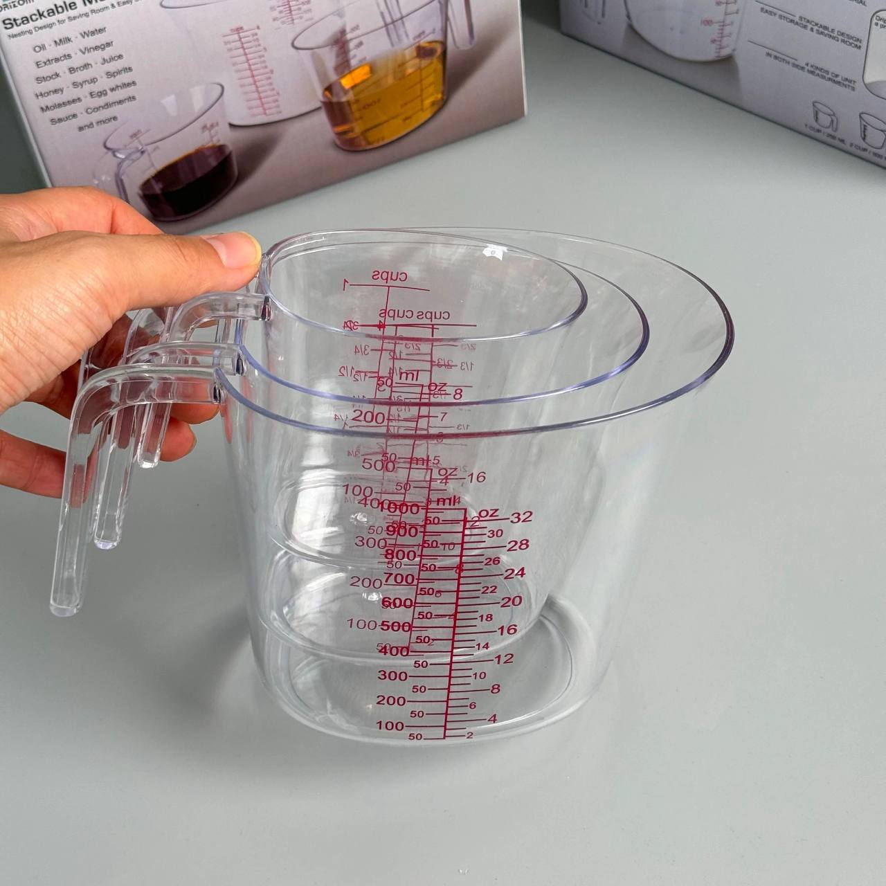 طقم دورق معيار 3*1