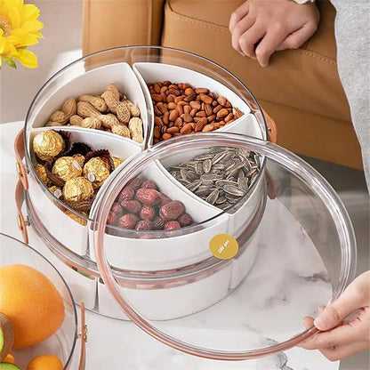 طبق تقديم تسالى وحلويات بيد