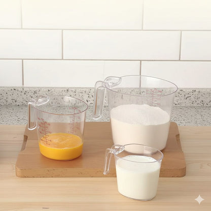 طقم دورق معيار 3*1