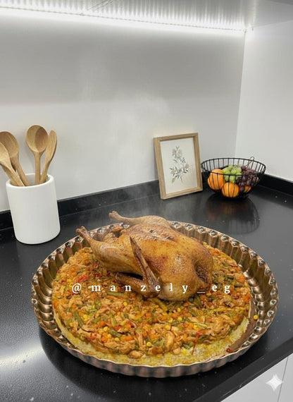 صينية كبسه نحاسي