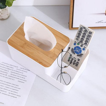 علبه مناديل × منظم ابيض مستورده