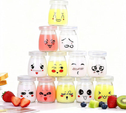 طقم اكواب زبادي ايموشن مستورده