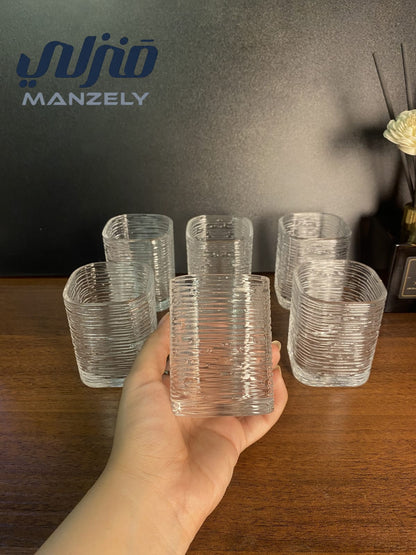كوب كاربو مخطط 120 مل