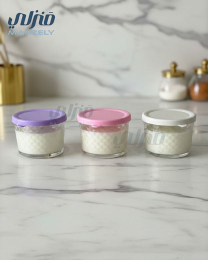 علب زبادي سيتي مضلع