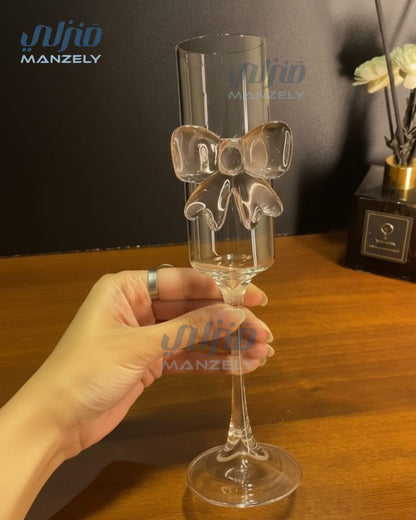 كاس فيونكه سادة 1قطعة