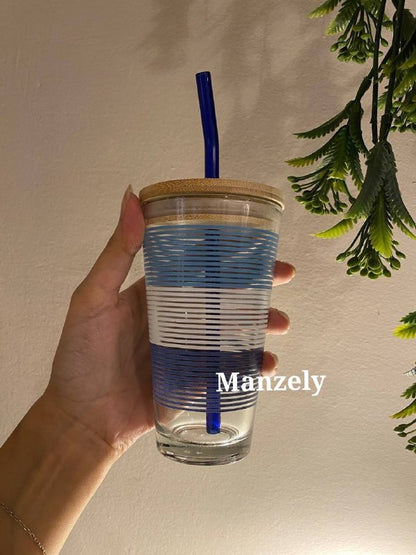 مج نيو مخطط ازرق