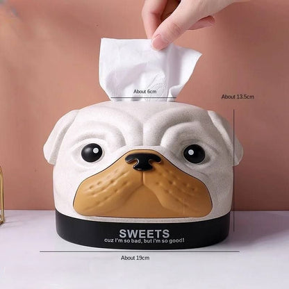 علبة مناديل Dog