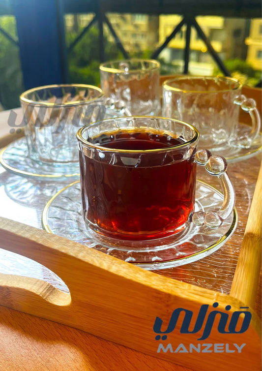 طقم شاي sail بالطبق