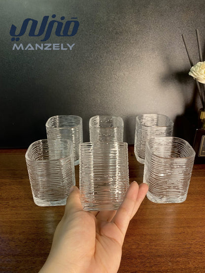 كوب كاربو مخطط 120 مل