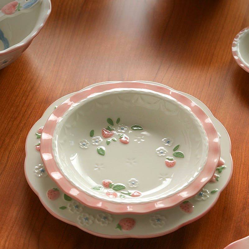 طقم عشاء مستورد 12 قطعه