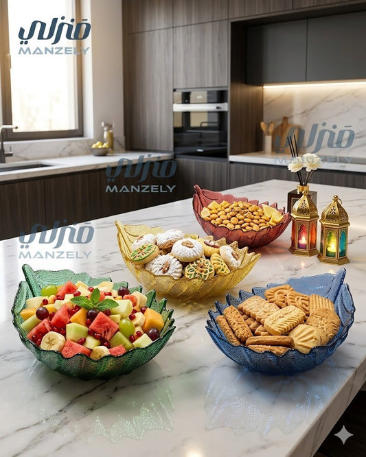 طقم خشاف زجاج شجره مستورد