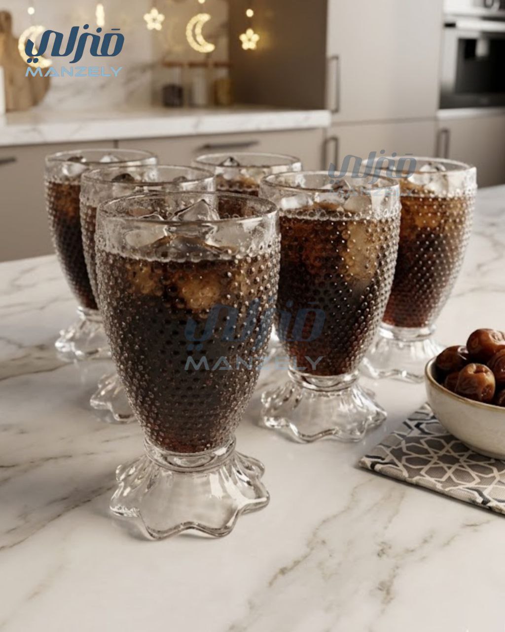 طقم شوبات سمك منقطة