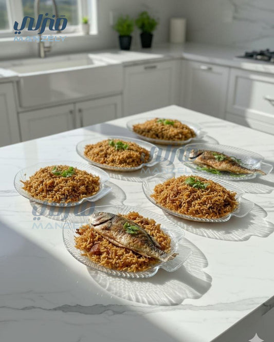 طقم اطباق سمك