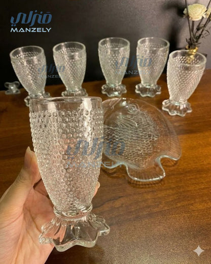 طقم تقديم سمك كامل 18قطعة