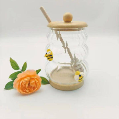 عساله بايركس زجاج بغطاء مستورده