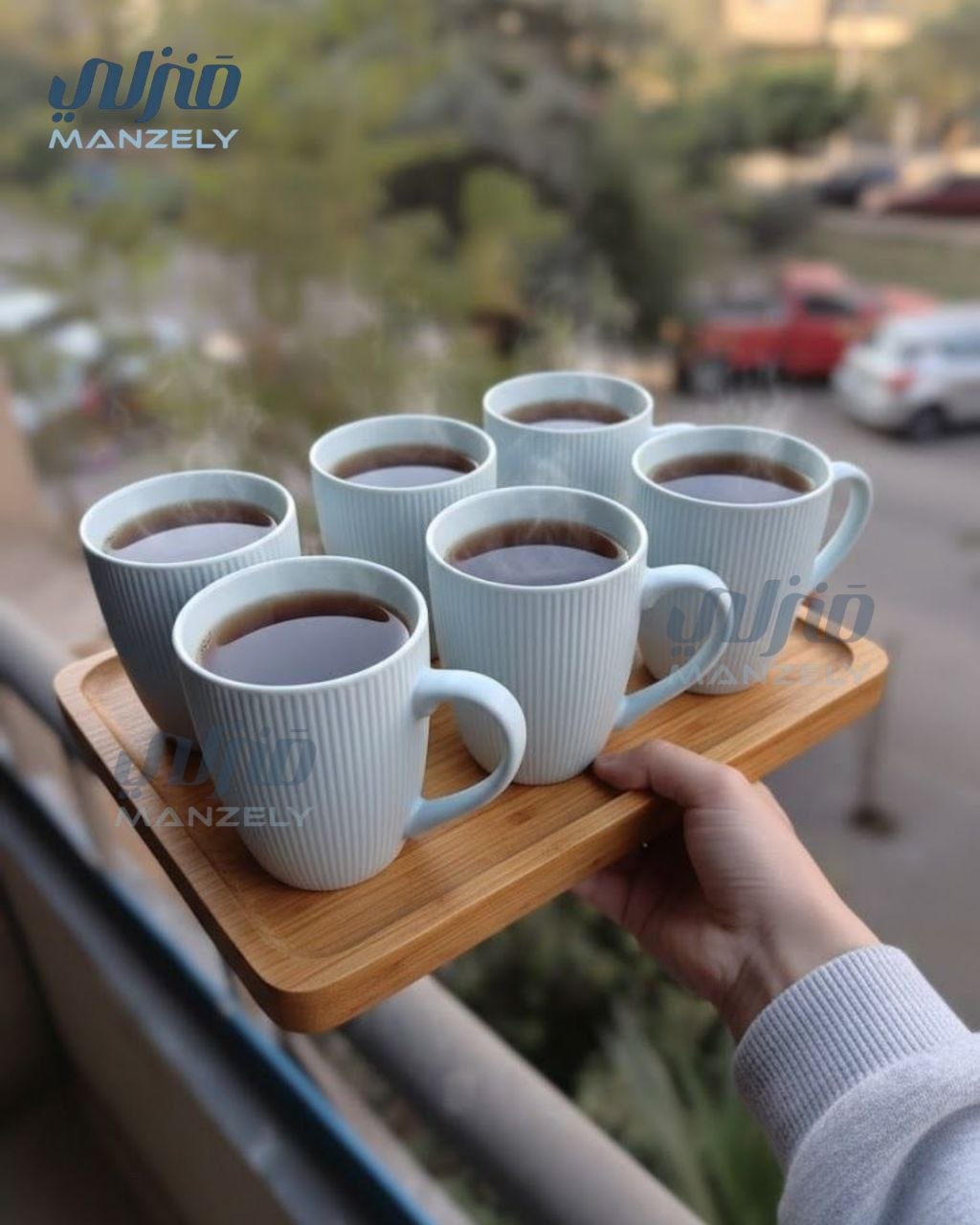 مج بورسلين مضلع ديزاين ايكيا