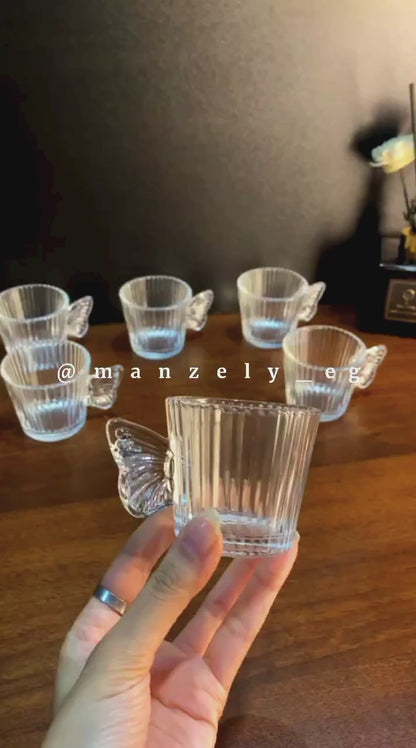 طقم قهوه فراشه مستورد