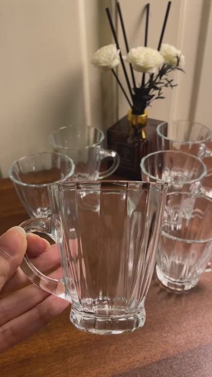 طقم شاى اكاديا 180مللى 6 قطع