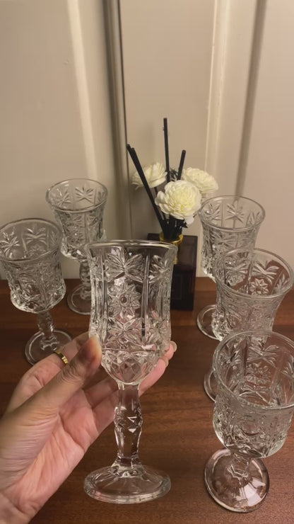 كاسات كاليفورنيا 140مللى 6 قطع